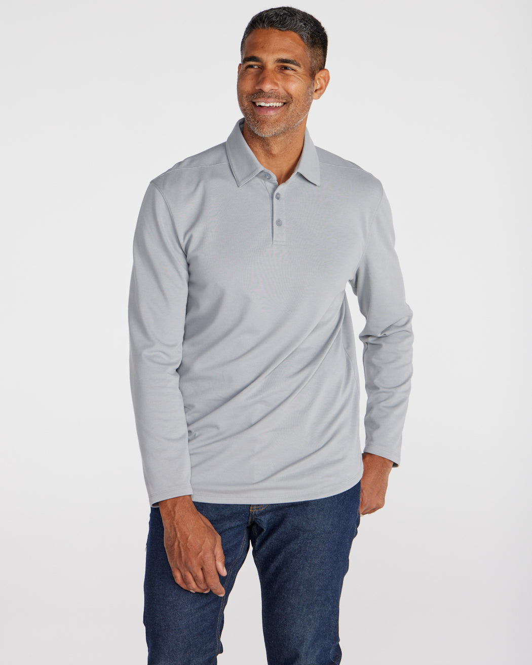 Bayside Long Sleeve Polo