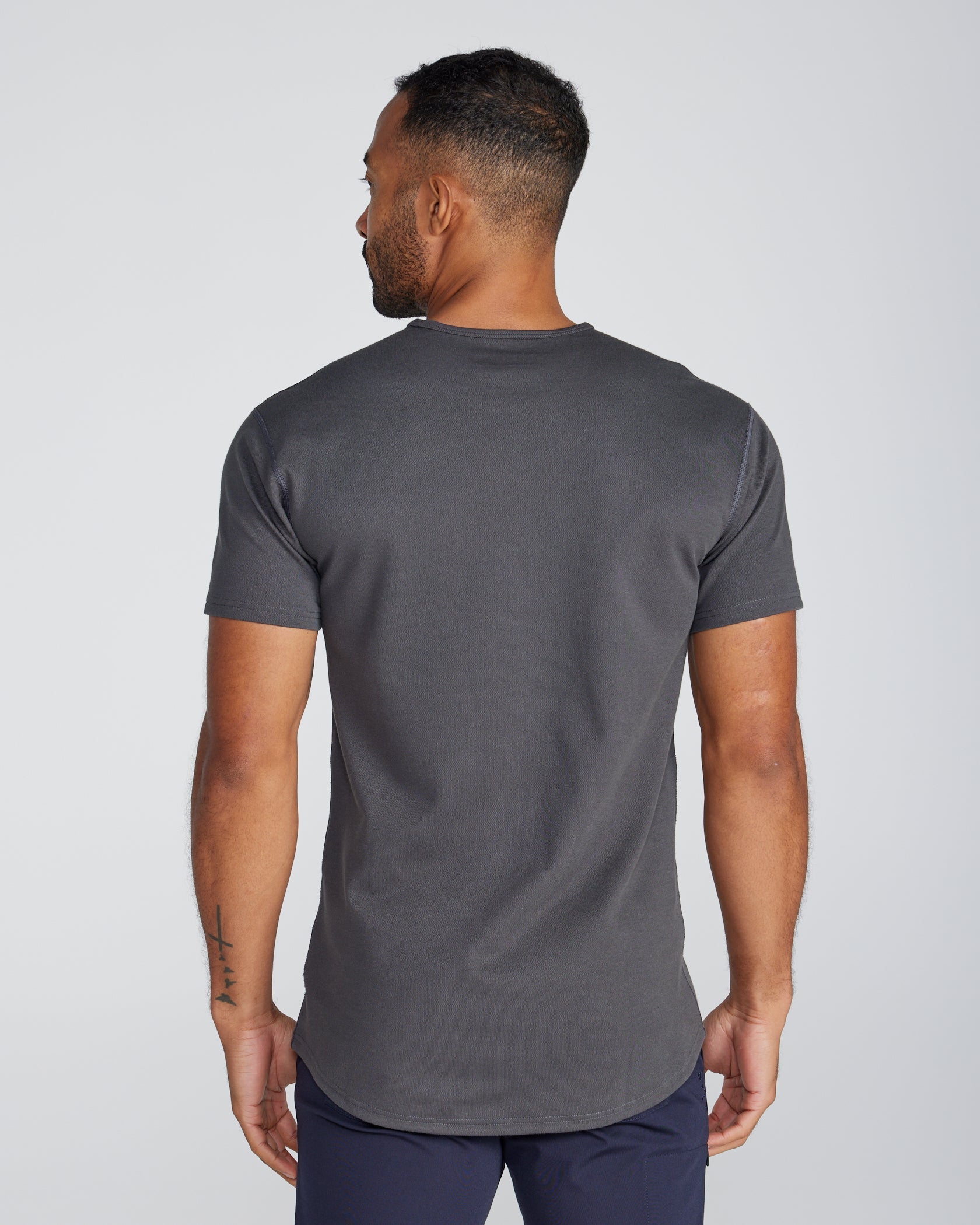 Bayside Short Sleeve Drop-Cut