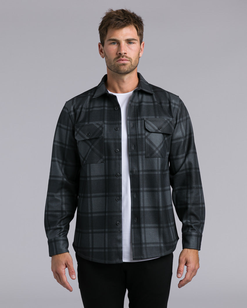Plaid Coastal Overshirt