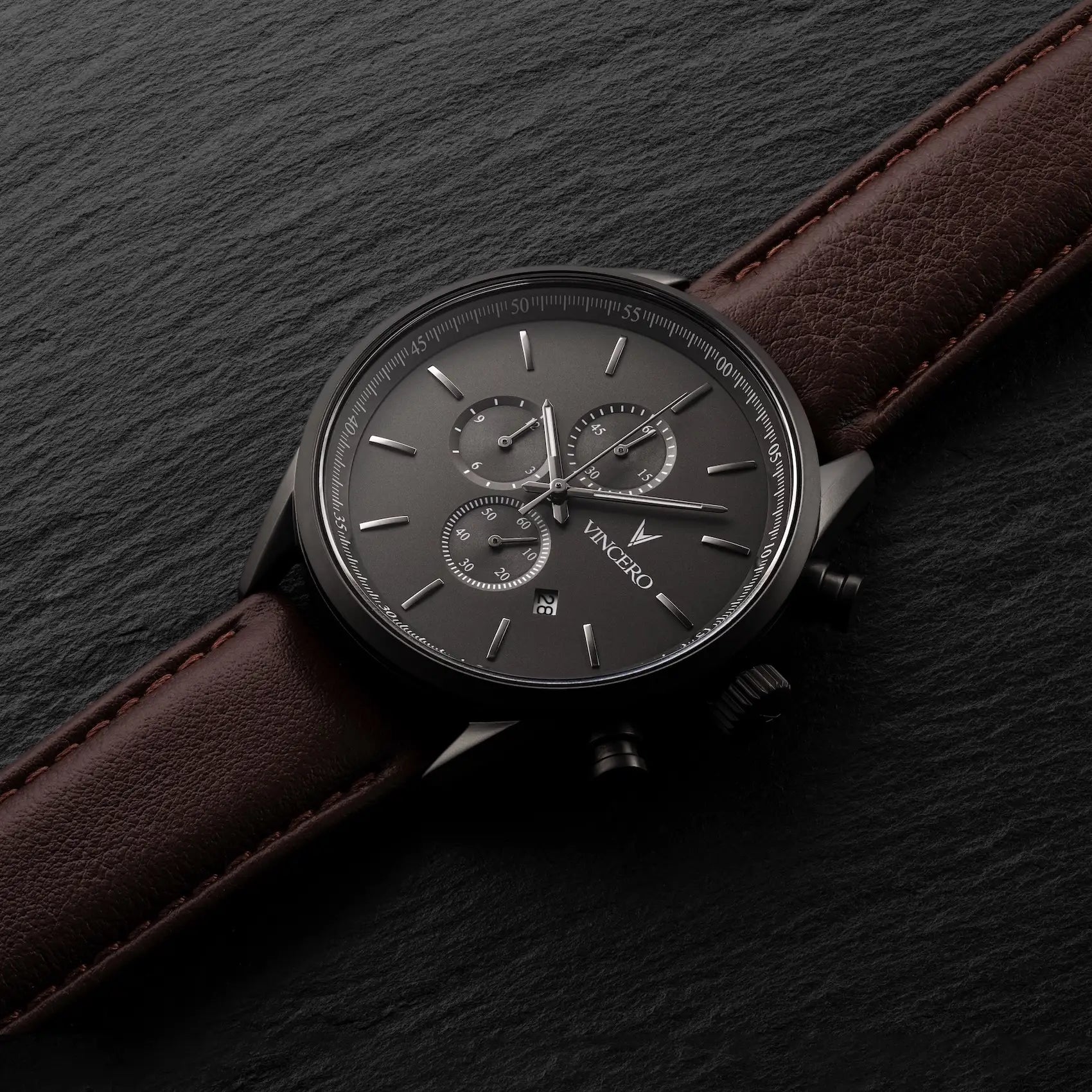 The Chrono S2 - Gunmetal/Walnut