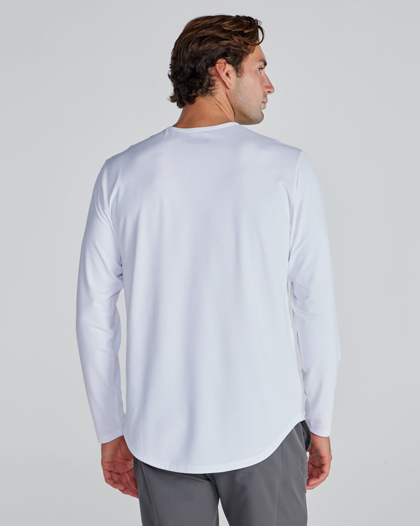 Pulse Long Sleeve Drop-Cut
