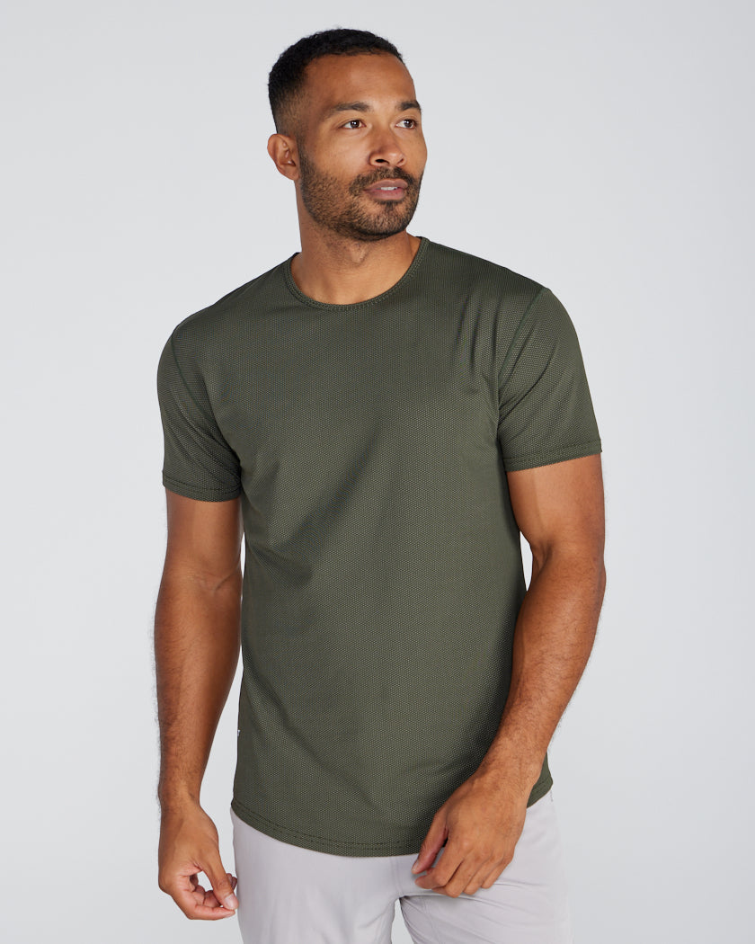 Pulse Short Sleeve Drop-Cut