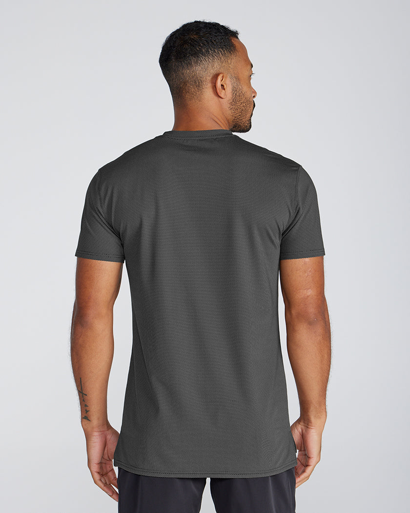 Pulse Short Sleeve Split Hem