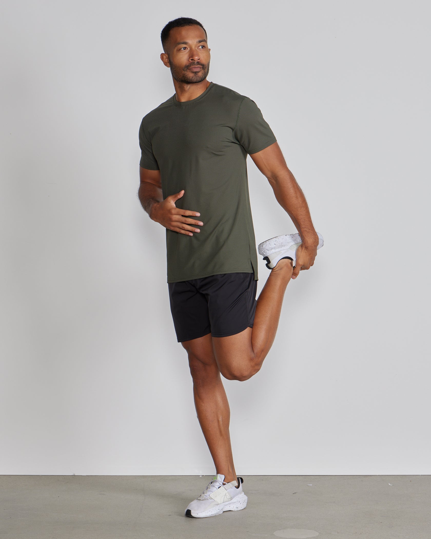 Pulse Short Sleeve Split Hem