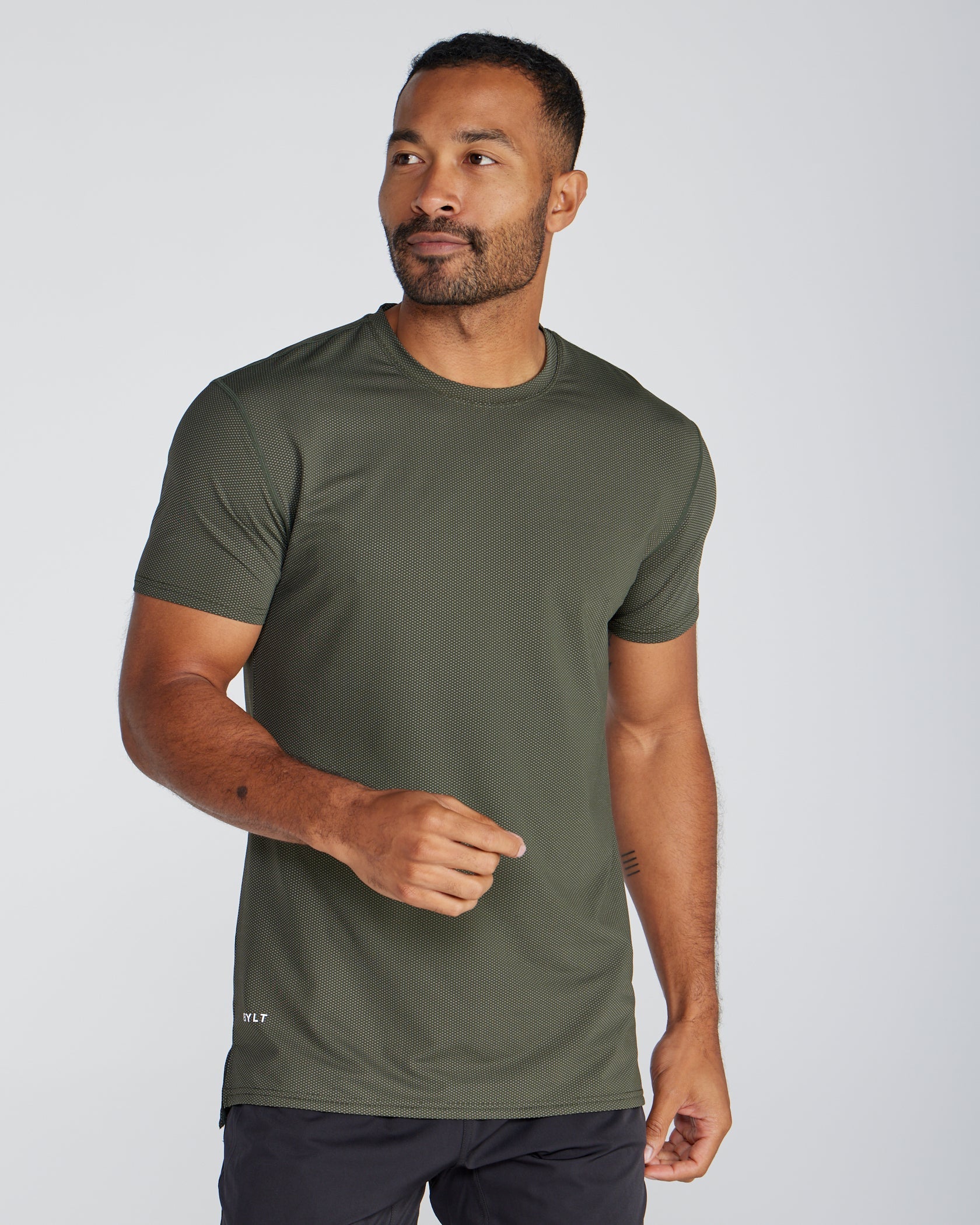 Pulse Short Sleeve Split Hem