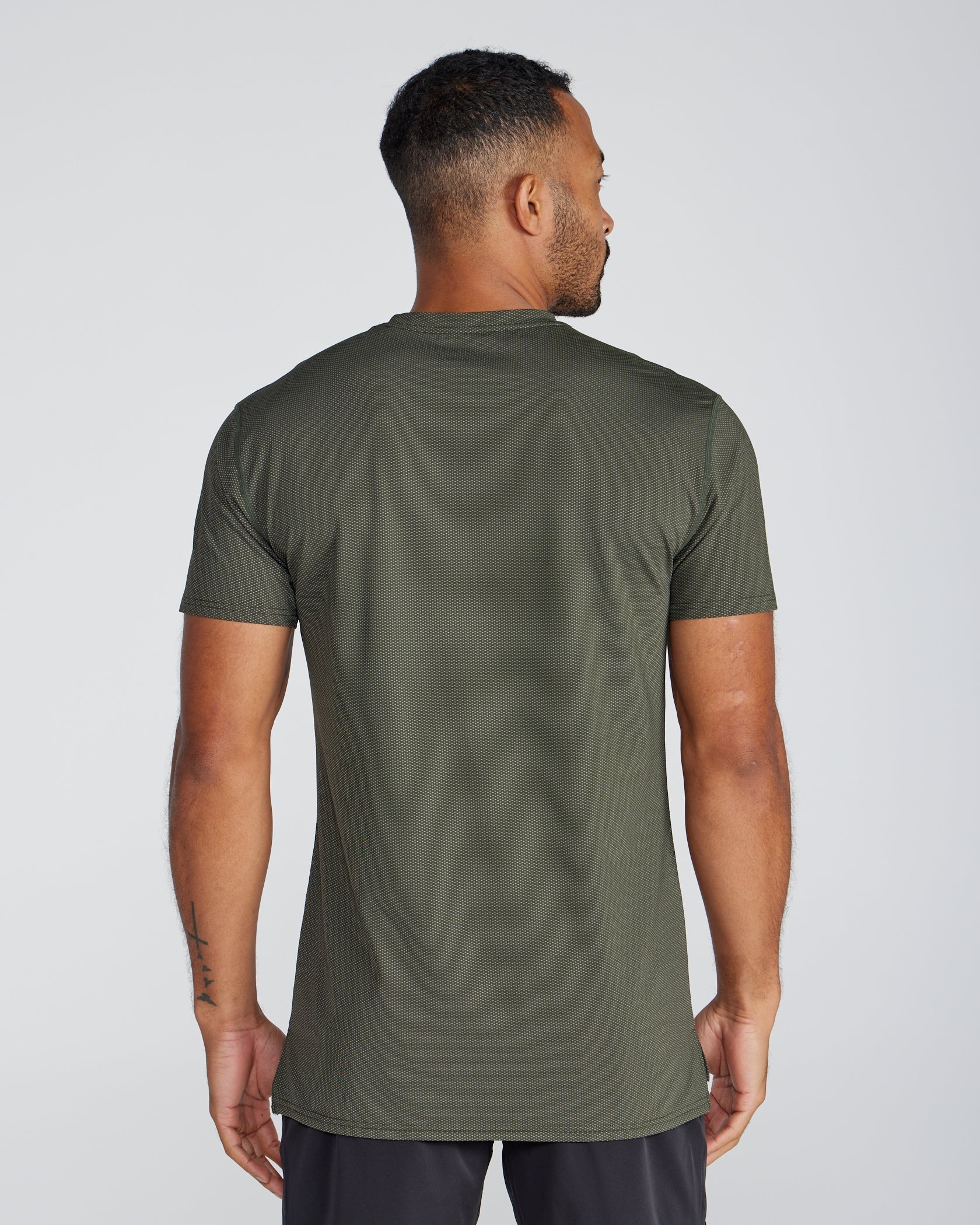 Pulse Short Sleeve Split Hem