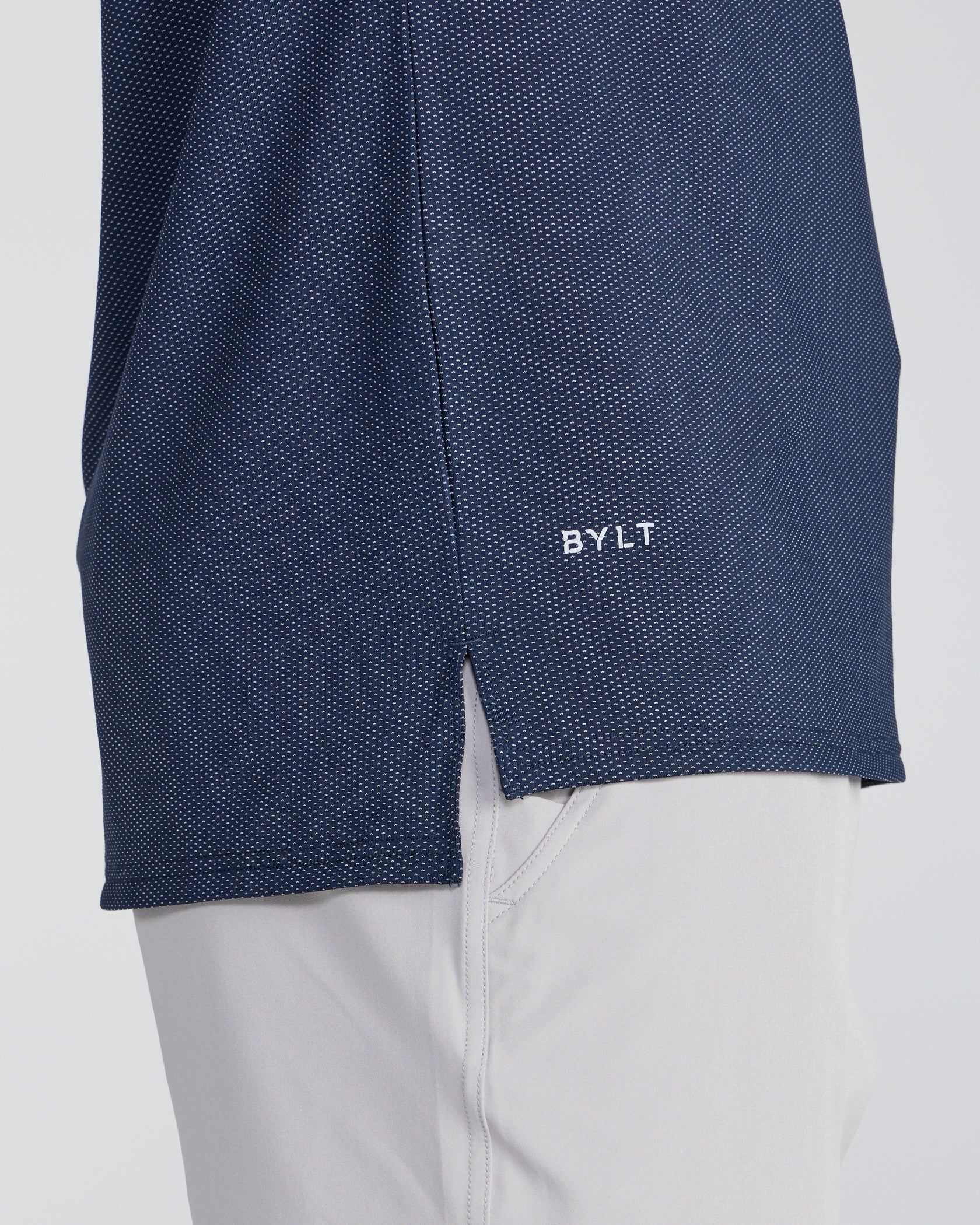 Pulse Short Sleeve Split Hem