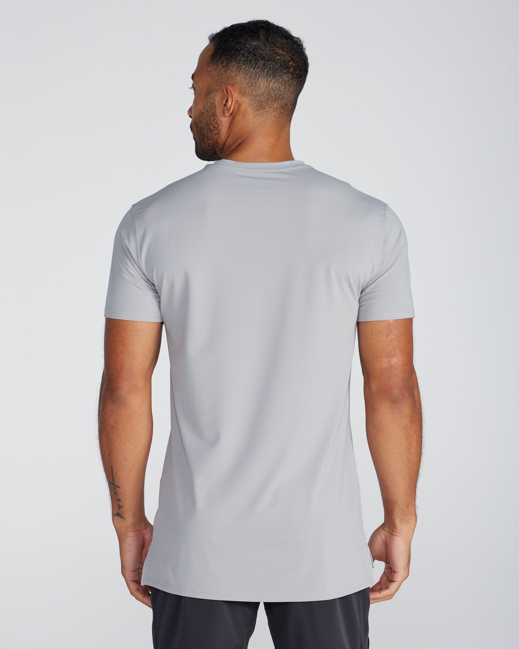 Pulse Short Sleeve Split Hem