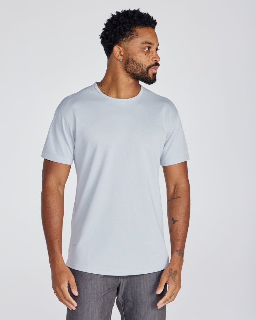 Bayside Short Sleeve Drop-Cut