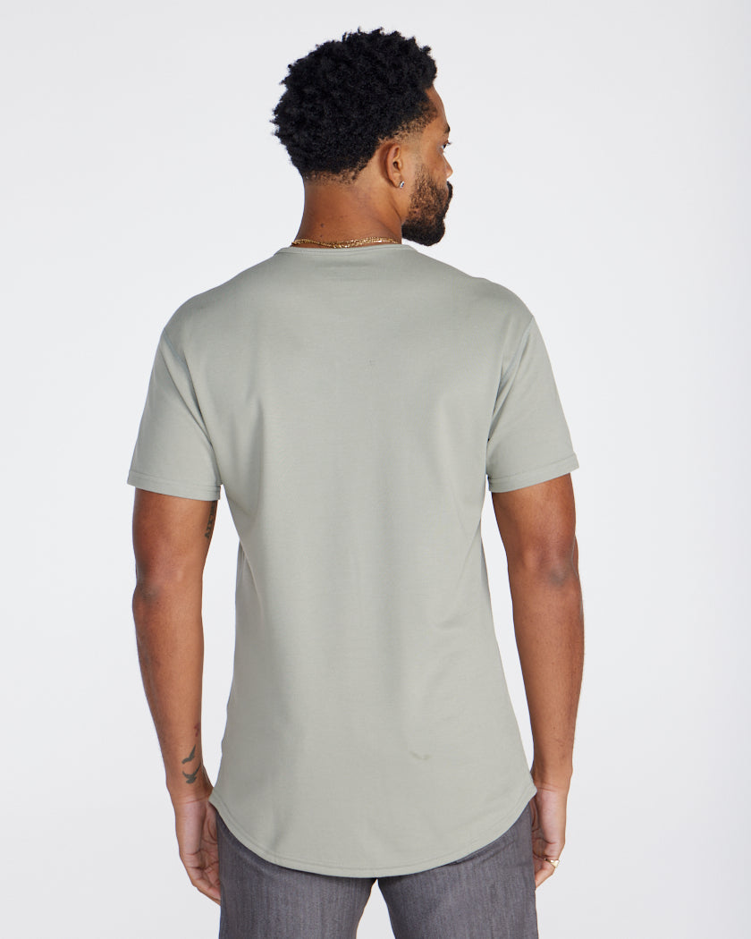 Bayside Short Sleeve Drop-Cut
