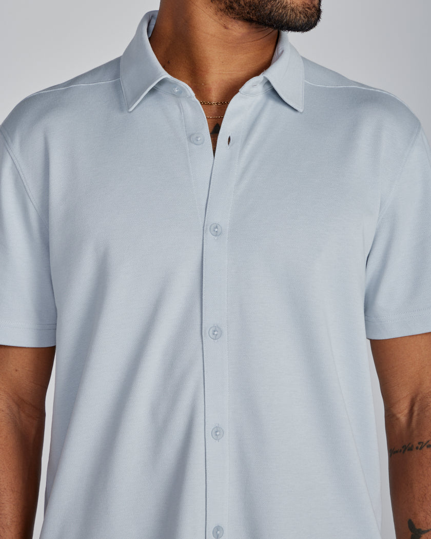 Bayside Oxford Short Sleeve Button Down