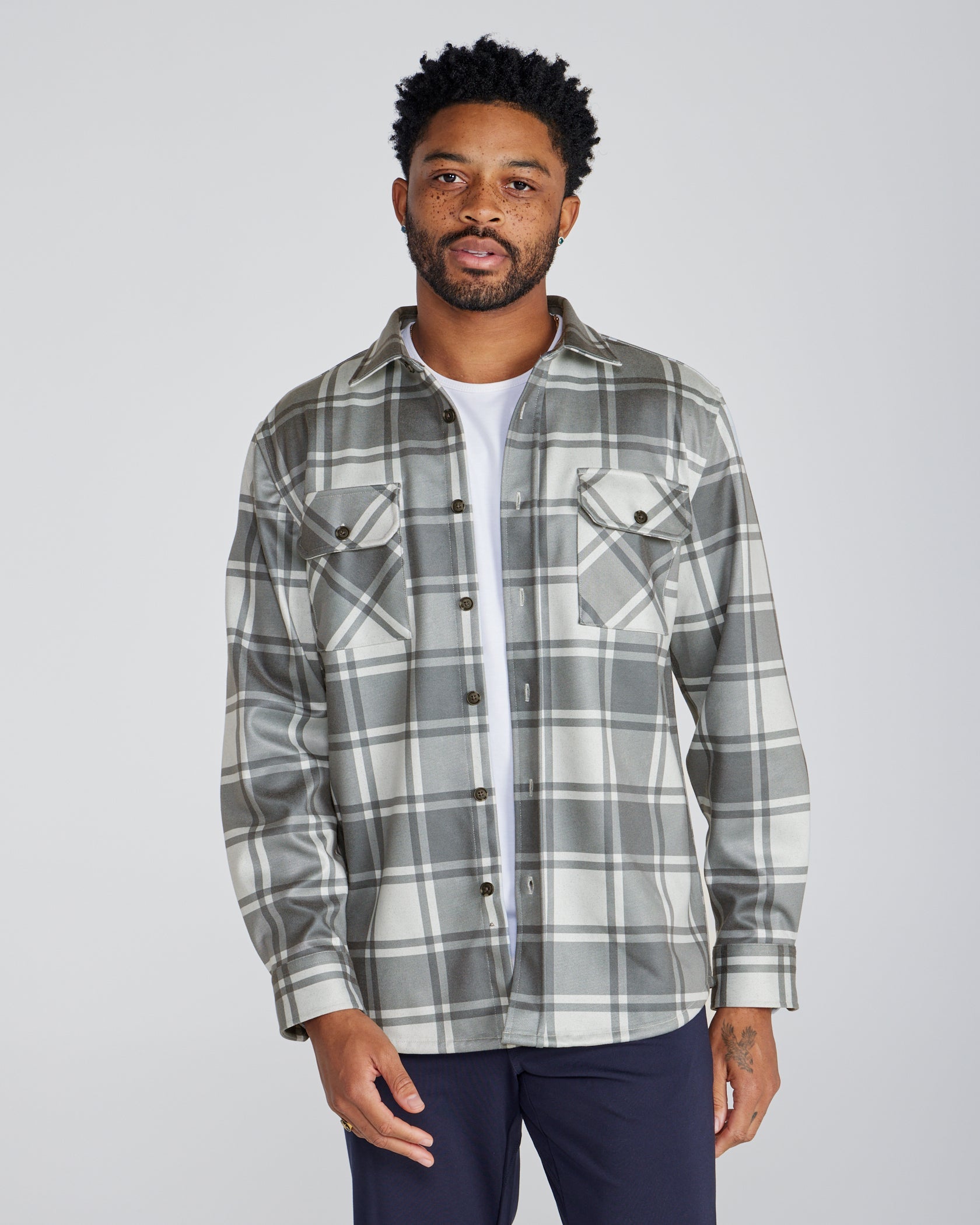 Plaid Coastal Overshirt