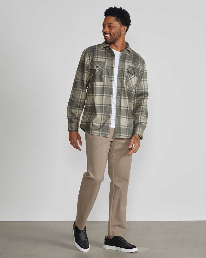 Plaid Coastal Overshirt