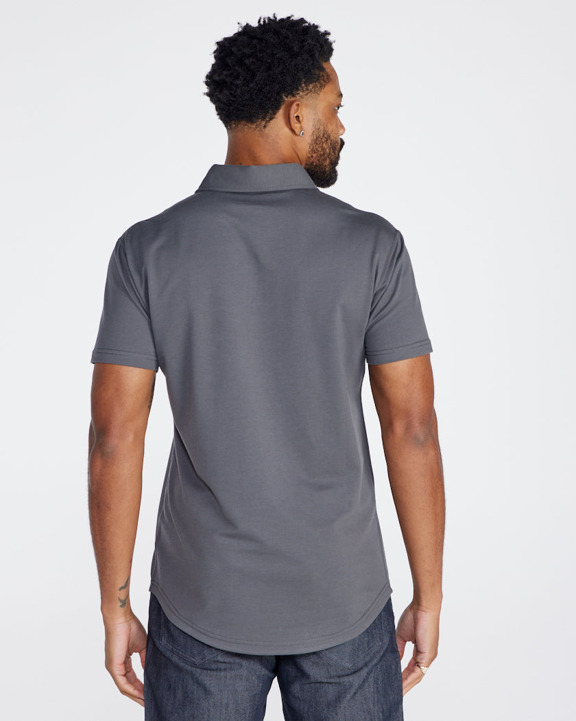 Drop-Cut Polo: BYLT Signature