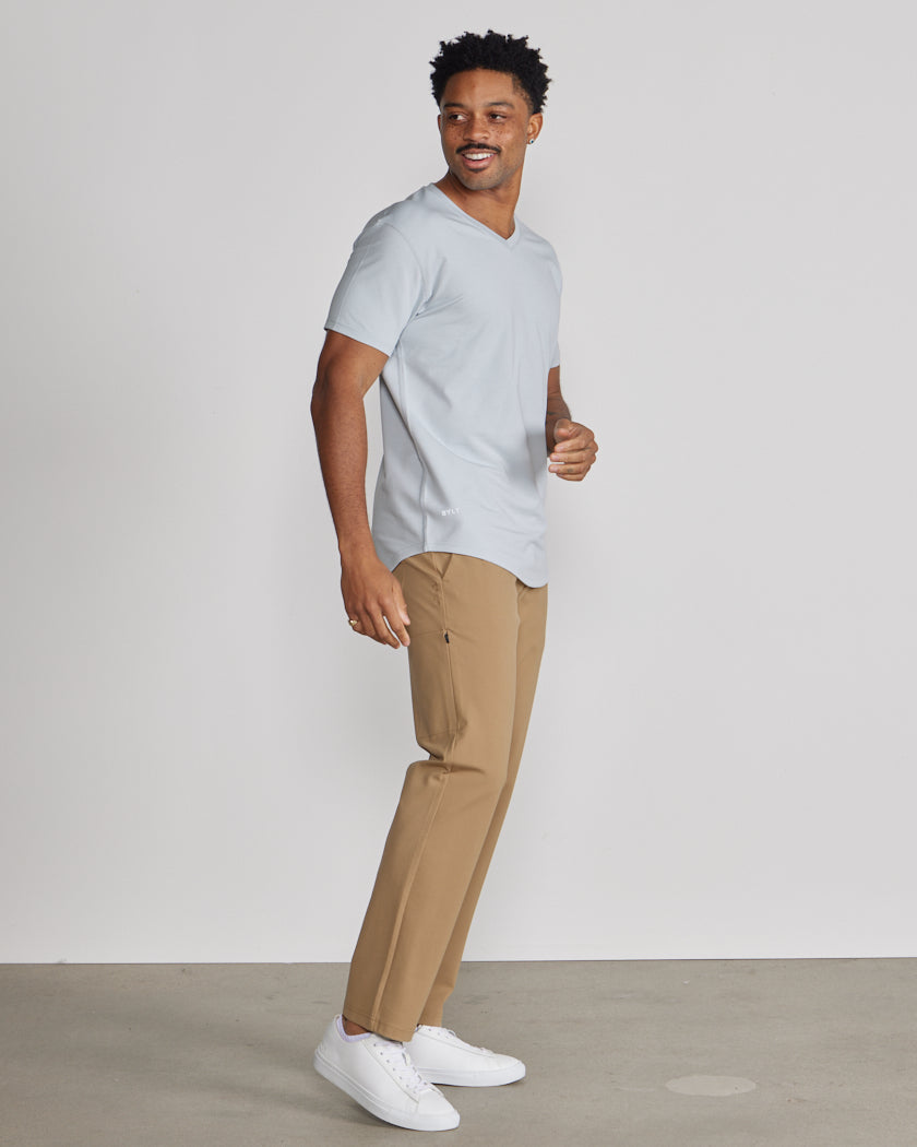 Drop-Cut V-Neck: LUX