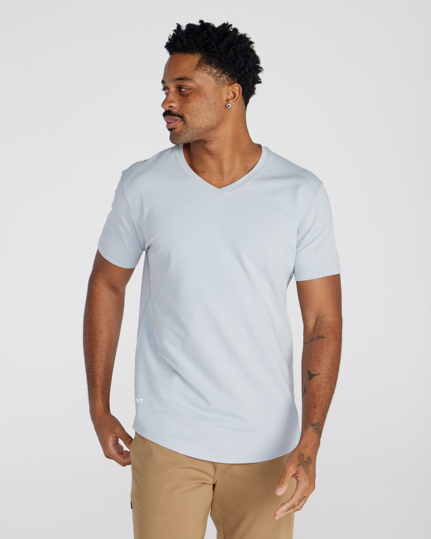 Drop-Cut V-Neck: LUX