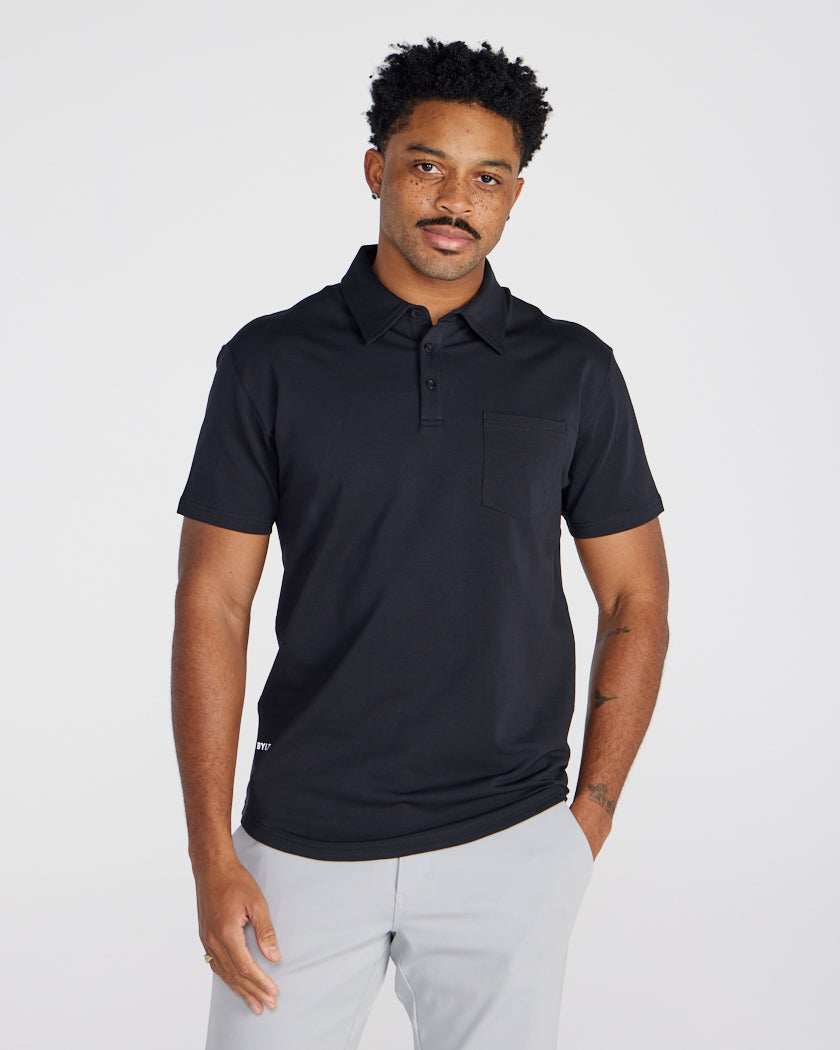 LUX Short Sleeve Pocket Polo