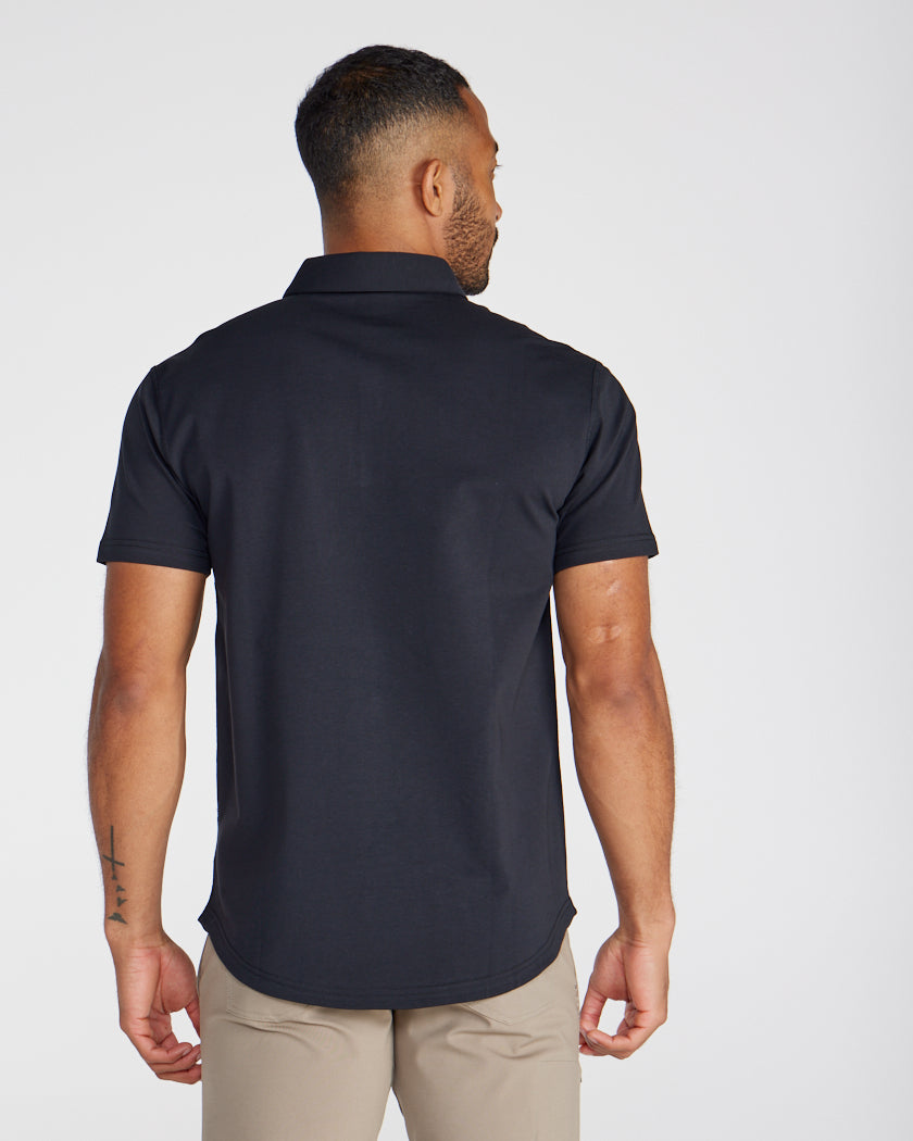 LUX Short Sleeve Polo - Concealed