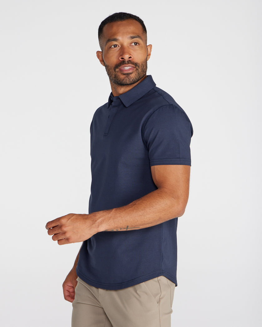 LUX Short Sleeve Polo - Concealed