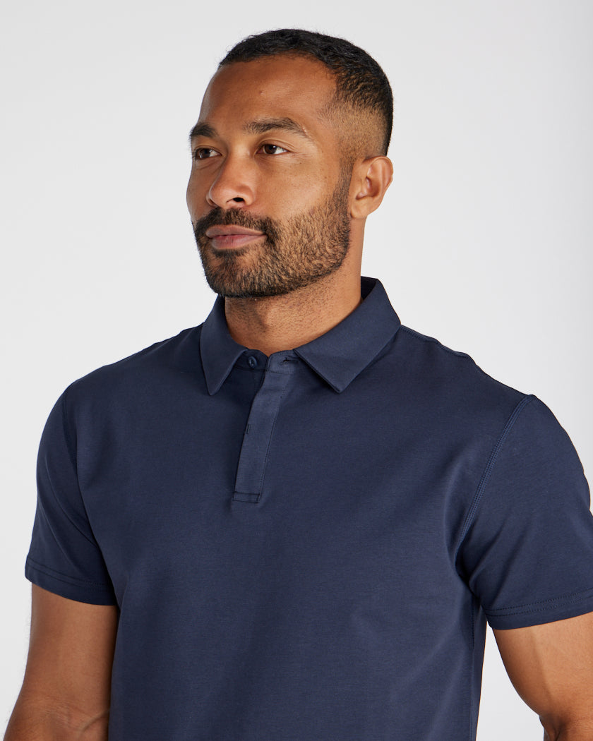 LUX Short Sleeve Polo - Concealed