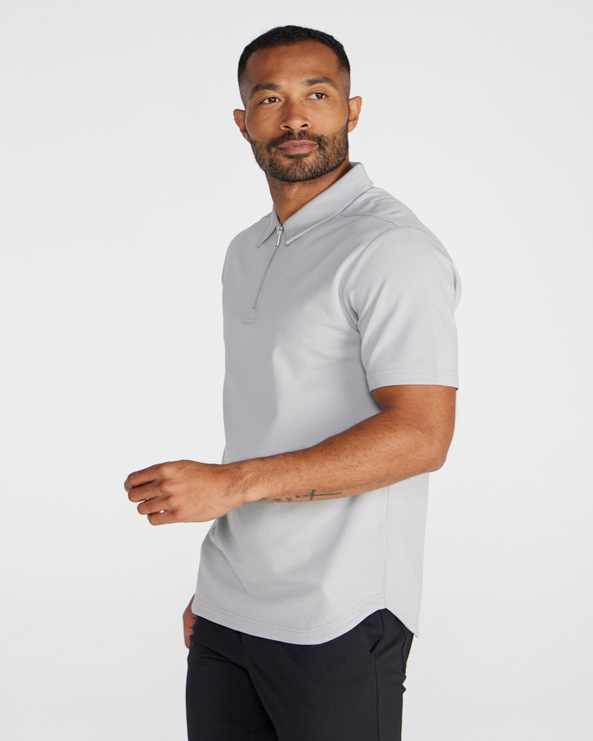 LUX Zip Polo