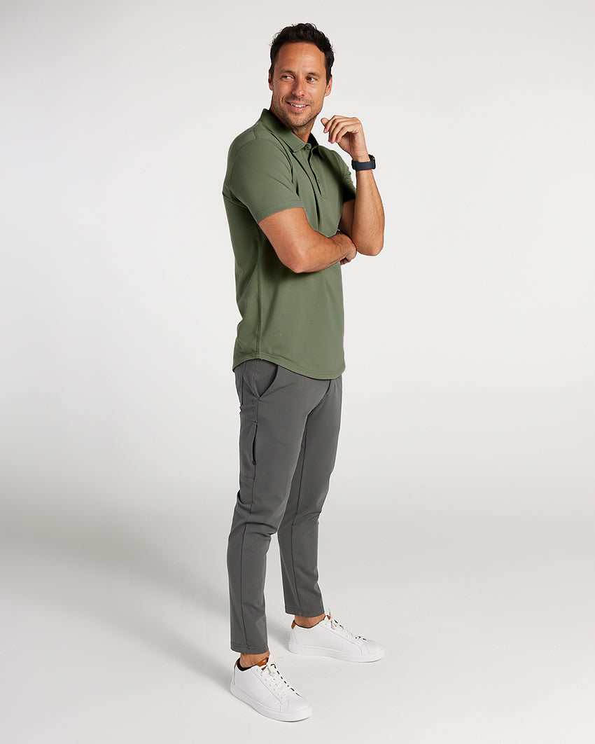 Drop-Cut Polo: BYLT Signature