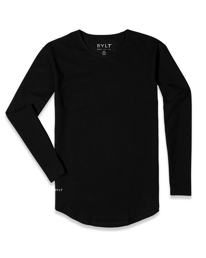 Drop-Cut Long Sleeve: BYLT Signature