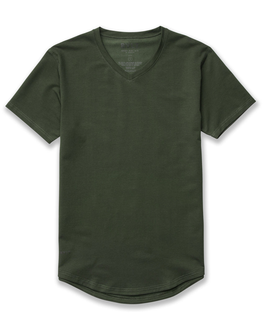 Drop-Cut V-Neck: LUX