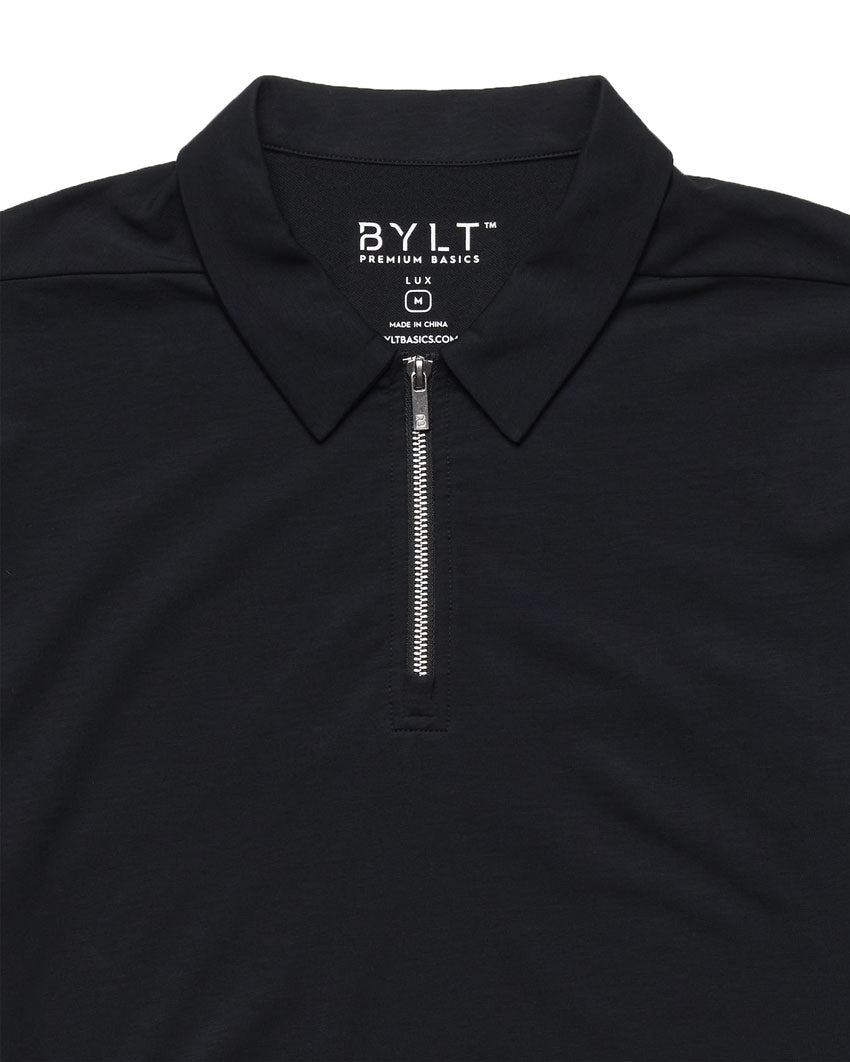 LUX Zip Polo