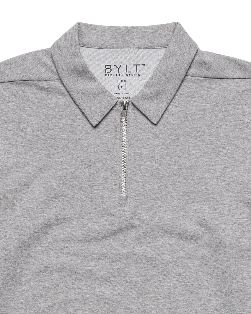 LUX Zip Polo