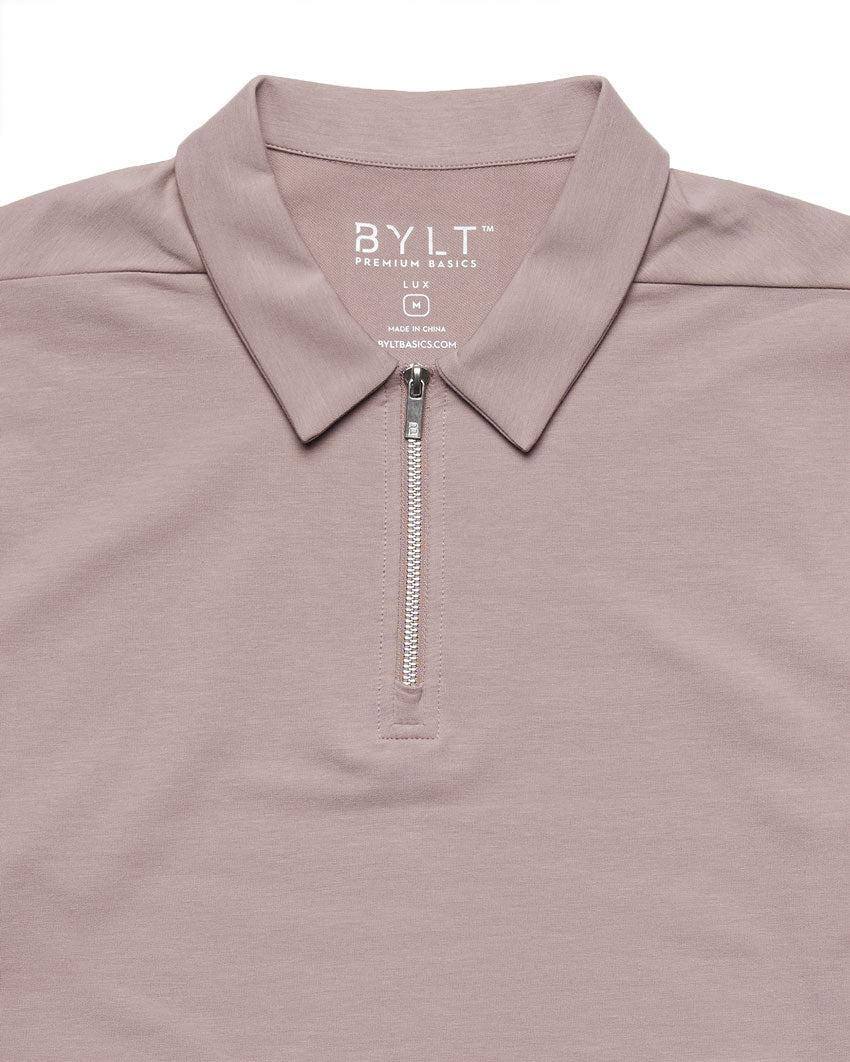 LUX Zip Polo