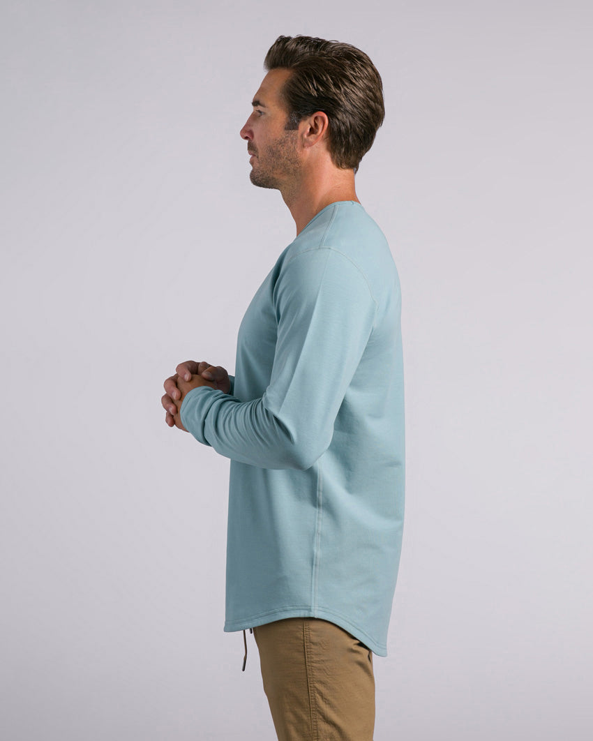 Drop-Cut Long Sleeve: BYLT Signature