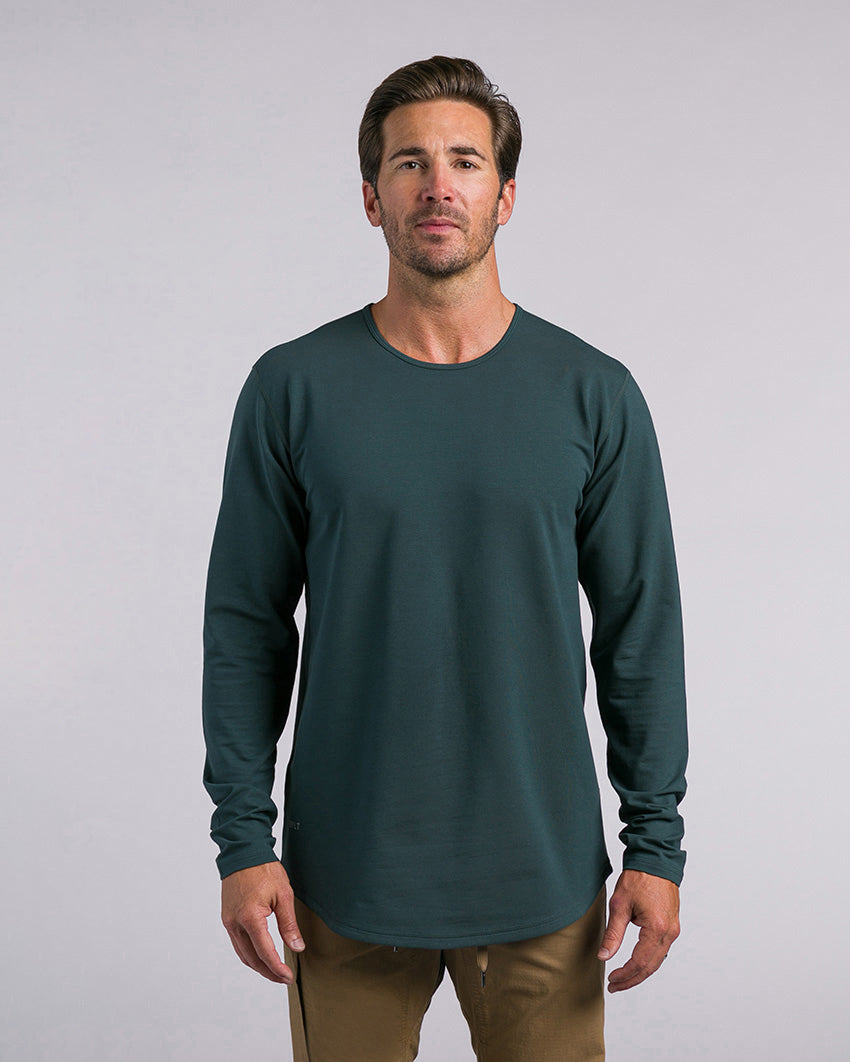 Drop-Cut Long Sleeve: BYLT Signature