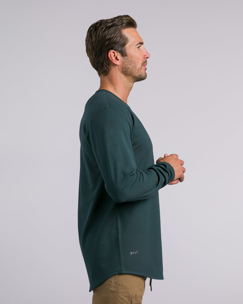 Drop-Cut Long Sleeve: BYLT Signature