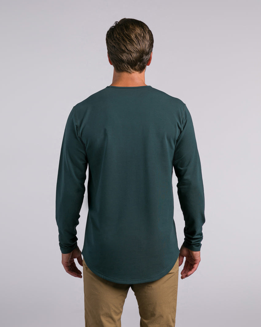 Drop-Cut Long Sleeve: BYLT Signature