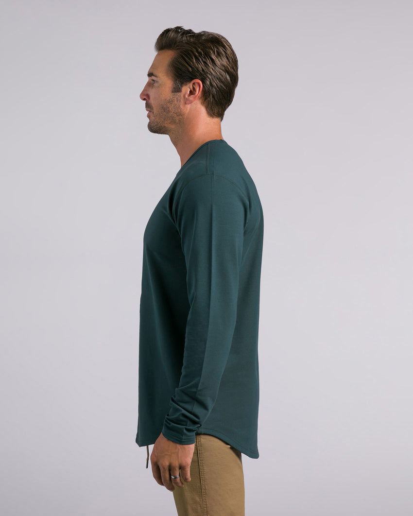 Drop-Cut Long Sleeve: BYLT Signature