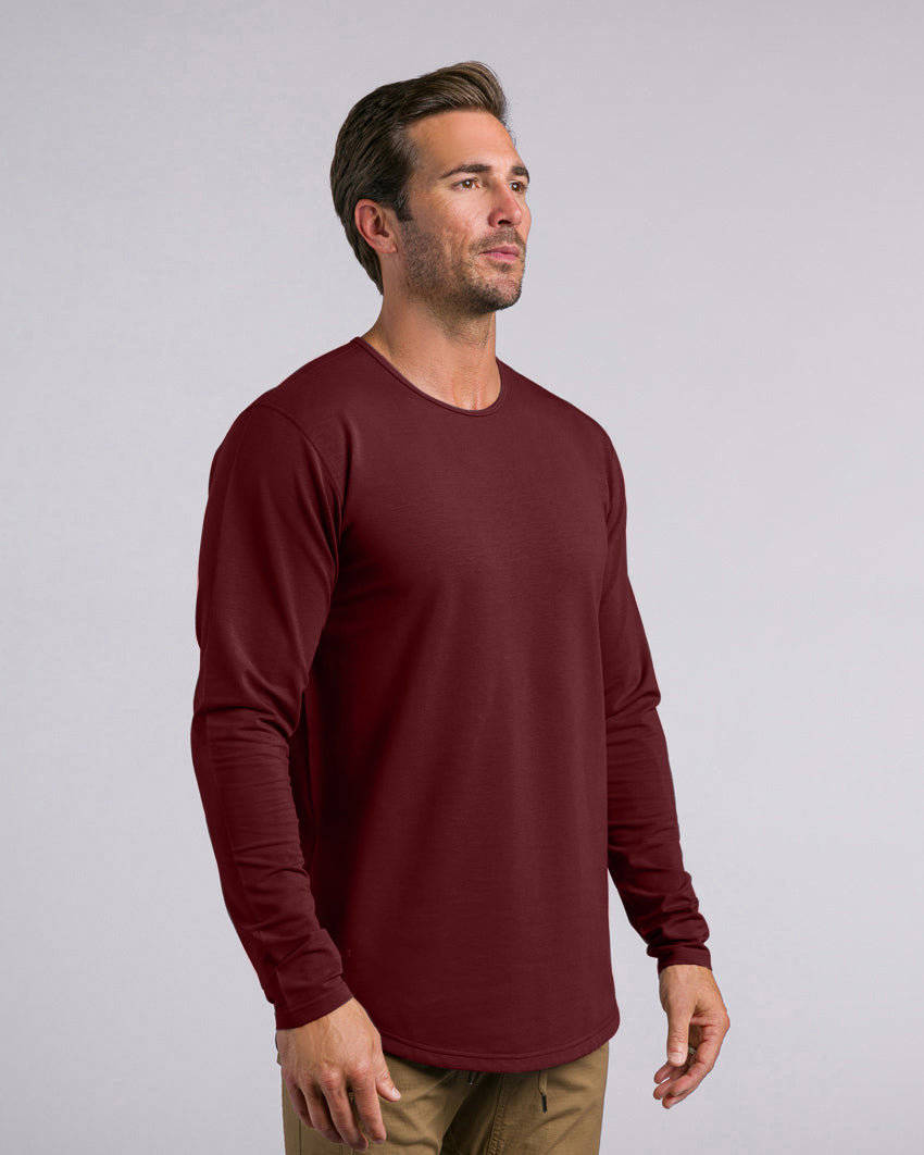 Drop-Cut Long Sleeve: BYLT Signature