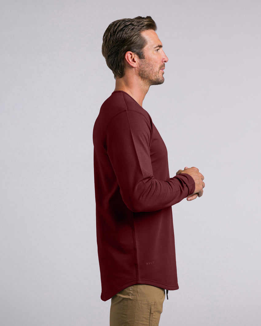 Drop-Cut Long Sleeve: BYLT Signature