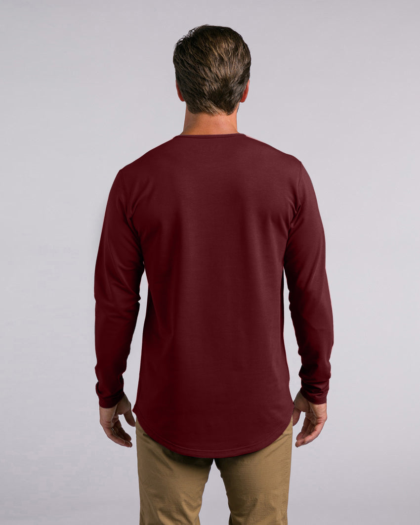 Drop-Cut Long Sleeve: BYLT Signature