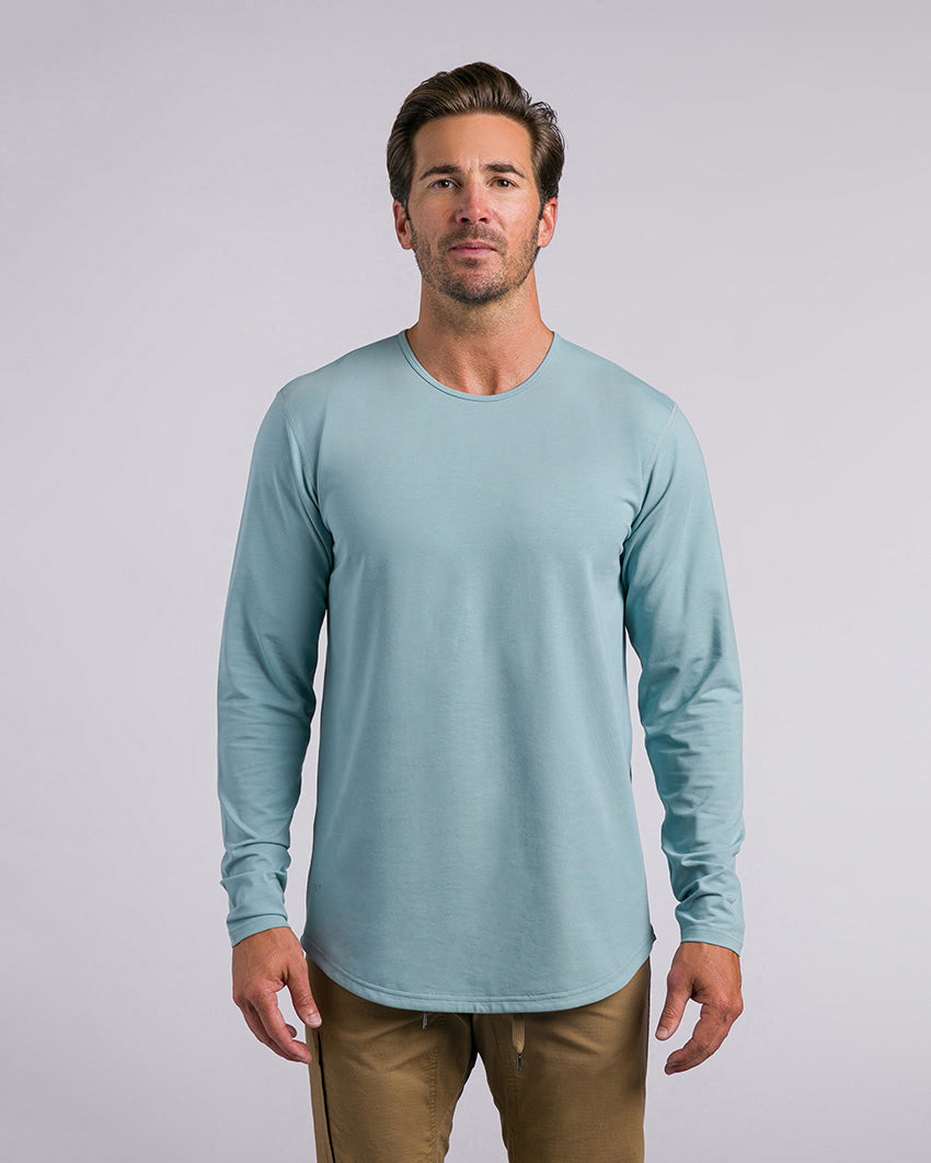 Drop-Cut Long Sleeve: BYLT Signature