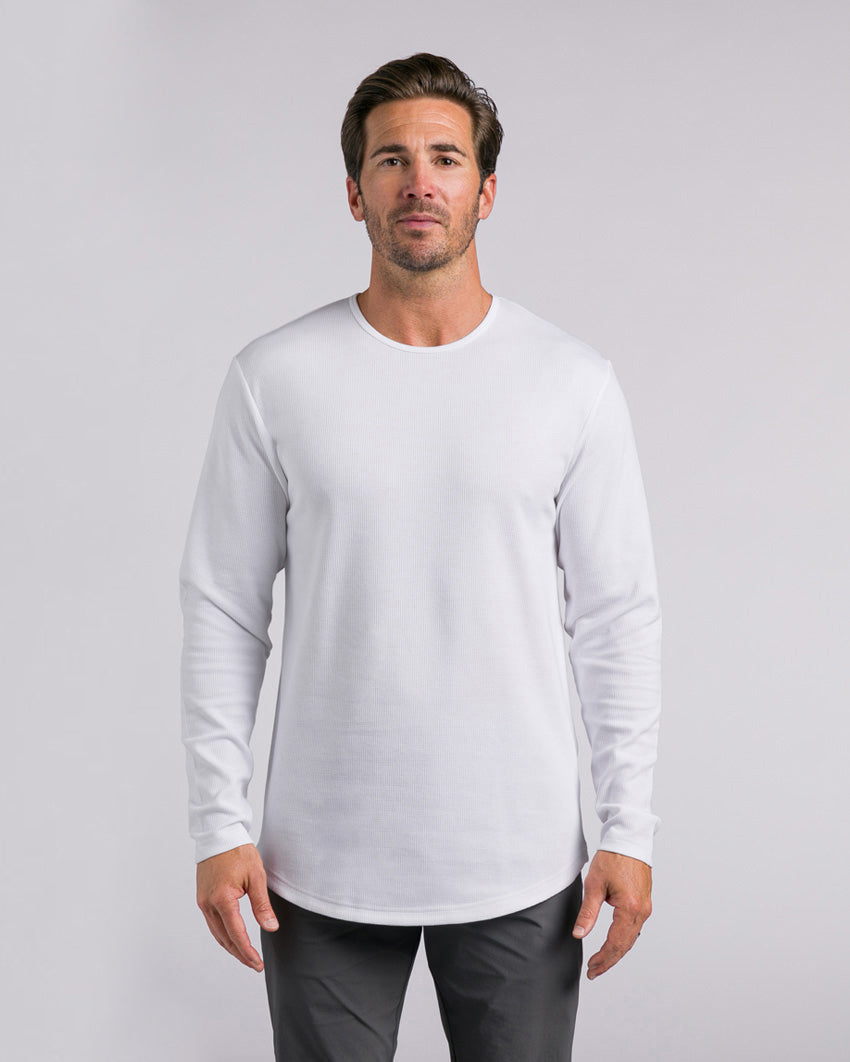 Thermal Drop-Cut Long Sleeve