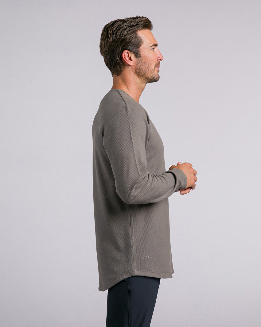 Thermal Drop-Cut Long Sleeve