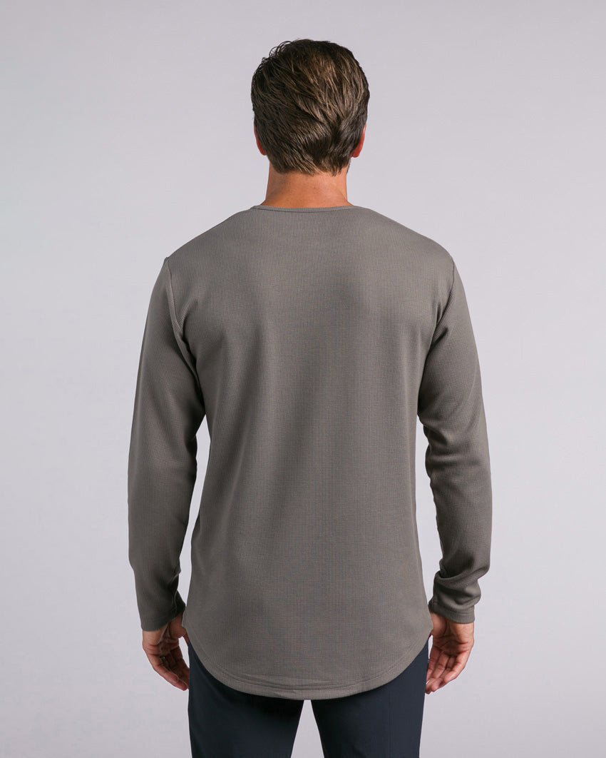 Thermal Drop-Cut Long Sleeve