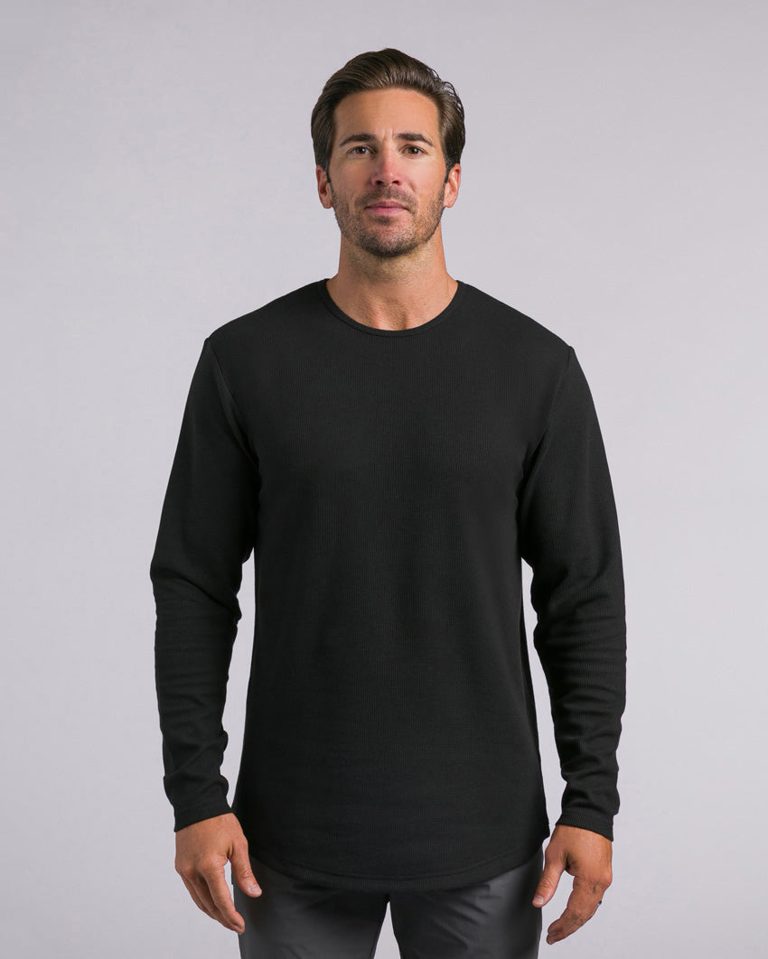 Thermal Drop-Cut Long Sleeve