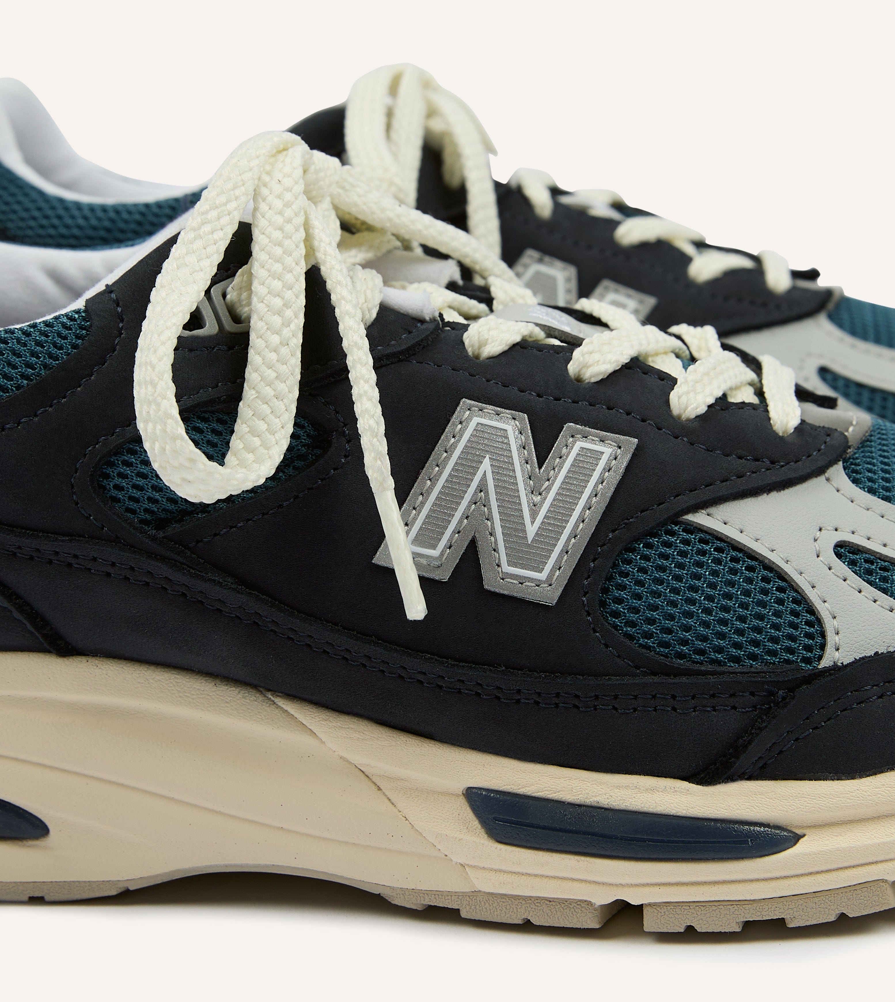 New Balance Navy 'Vintage Sport' Made in UK 991v2 Trainers