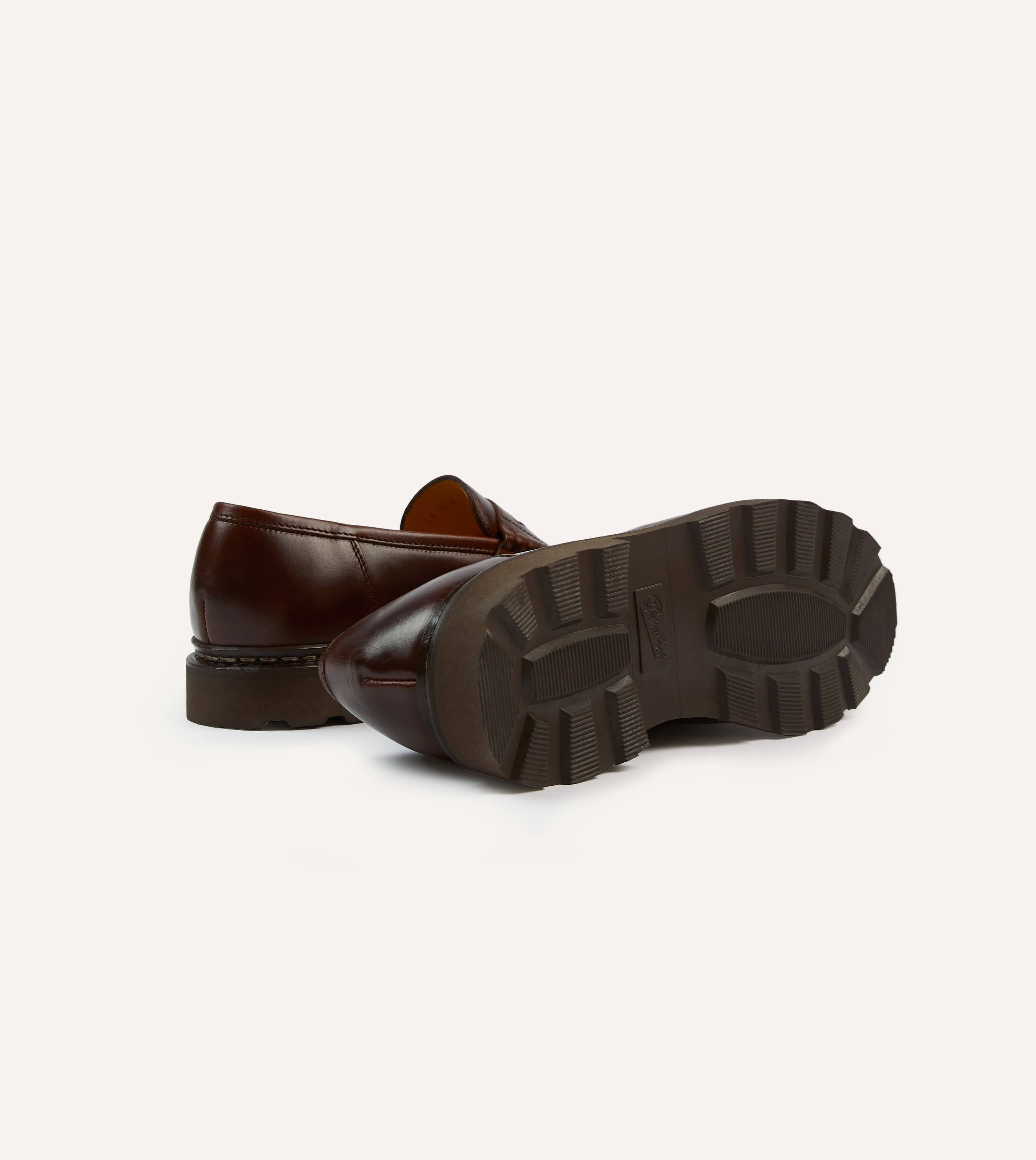 Paraboot Reims Écorce Leather Loafer
