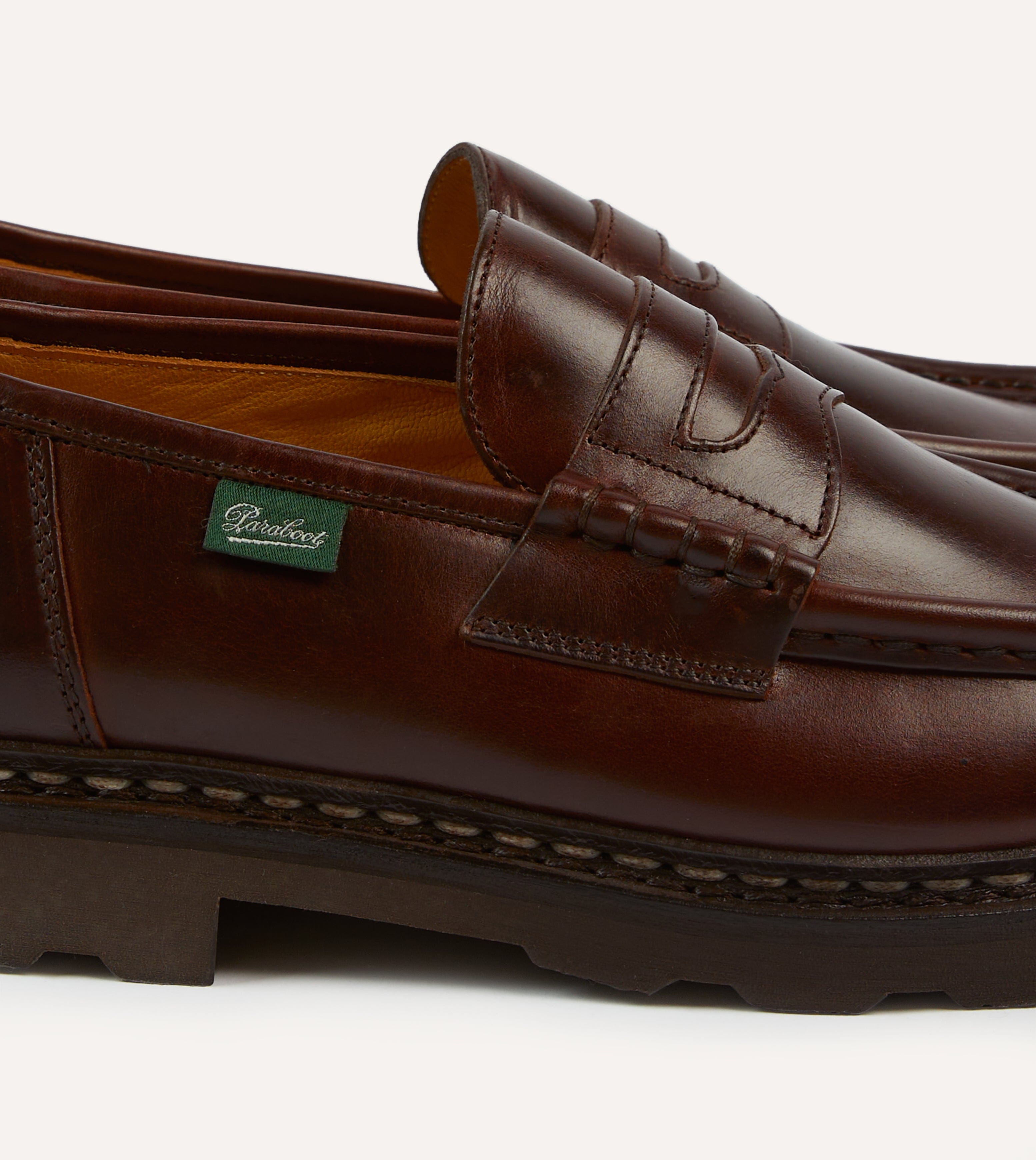 Paraboot Reims Écorce Leather Loafer