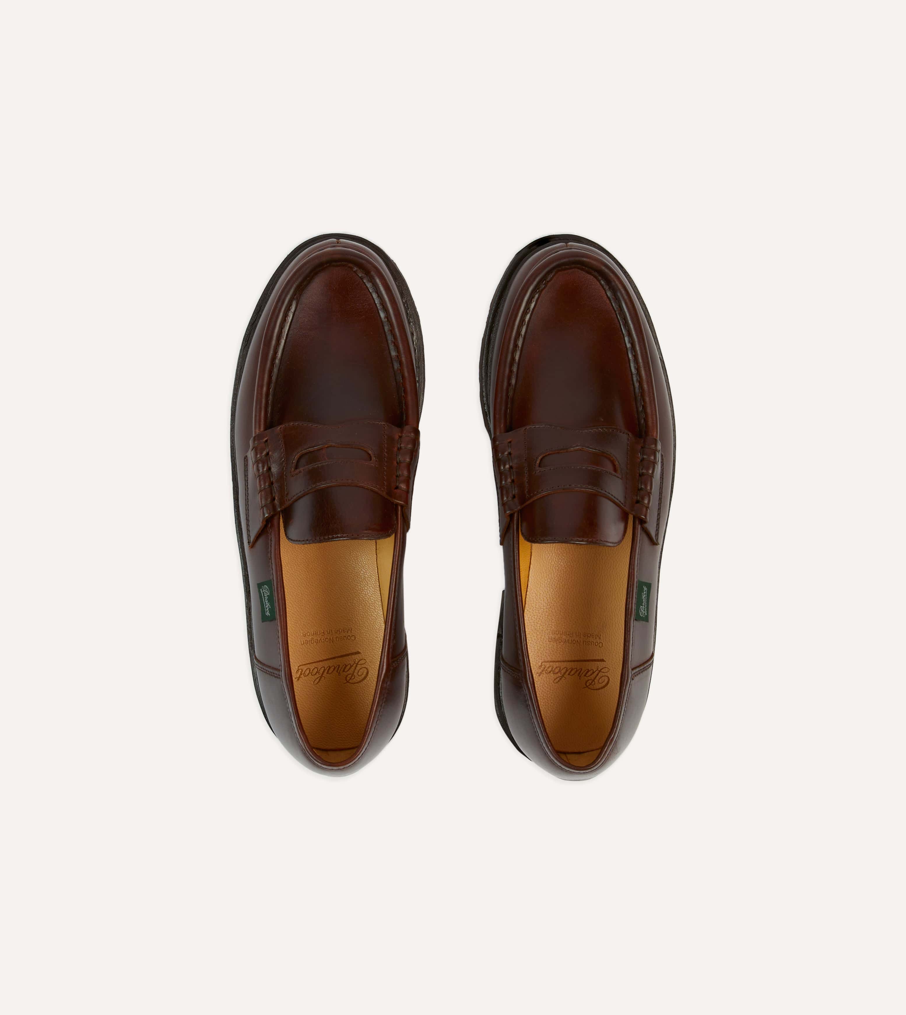 Paraboot Reims Écorce Leather Loafer