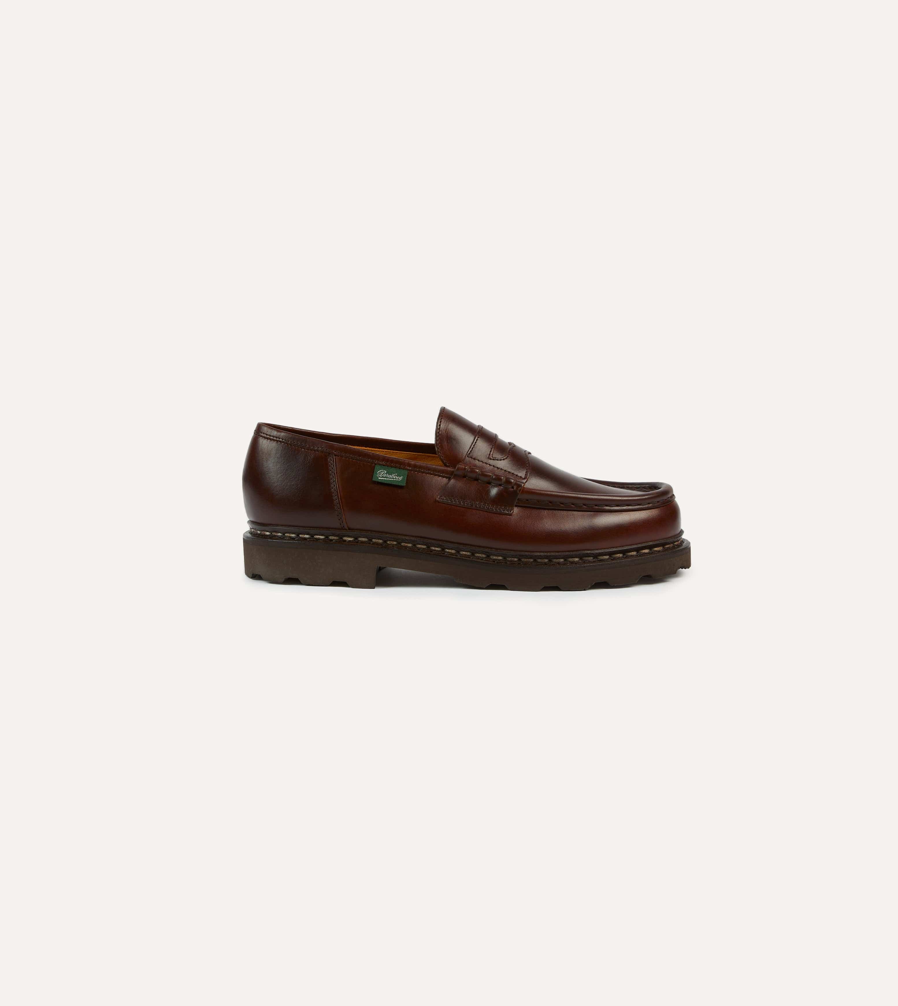 Paraboot Reims Écorce Leather Loafer