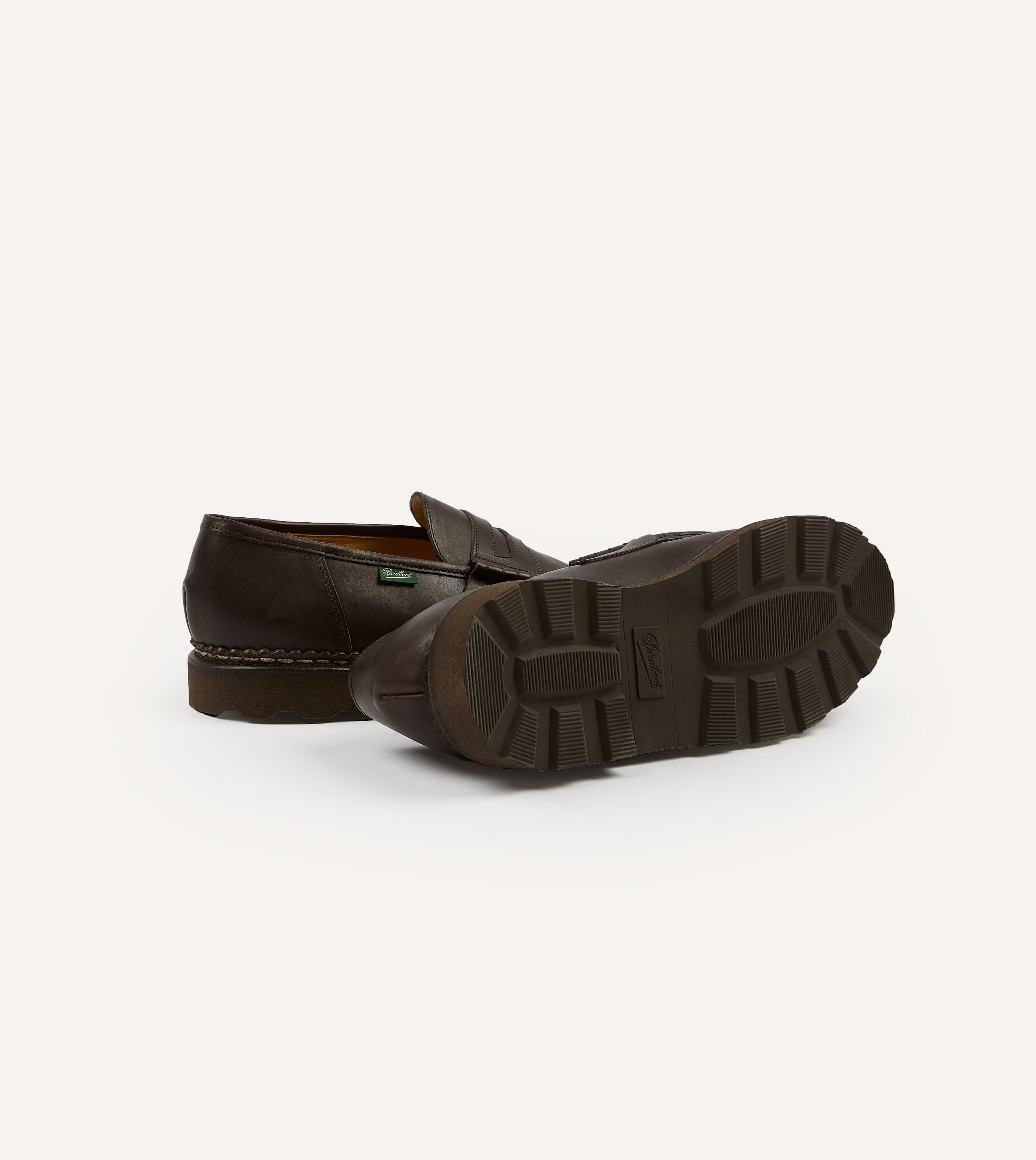 Paraboot Reims Brown Leather Loafer